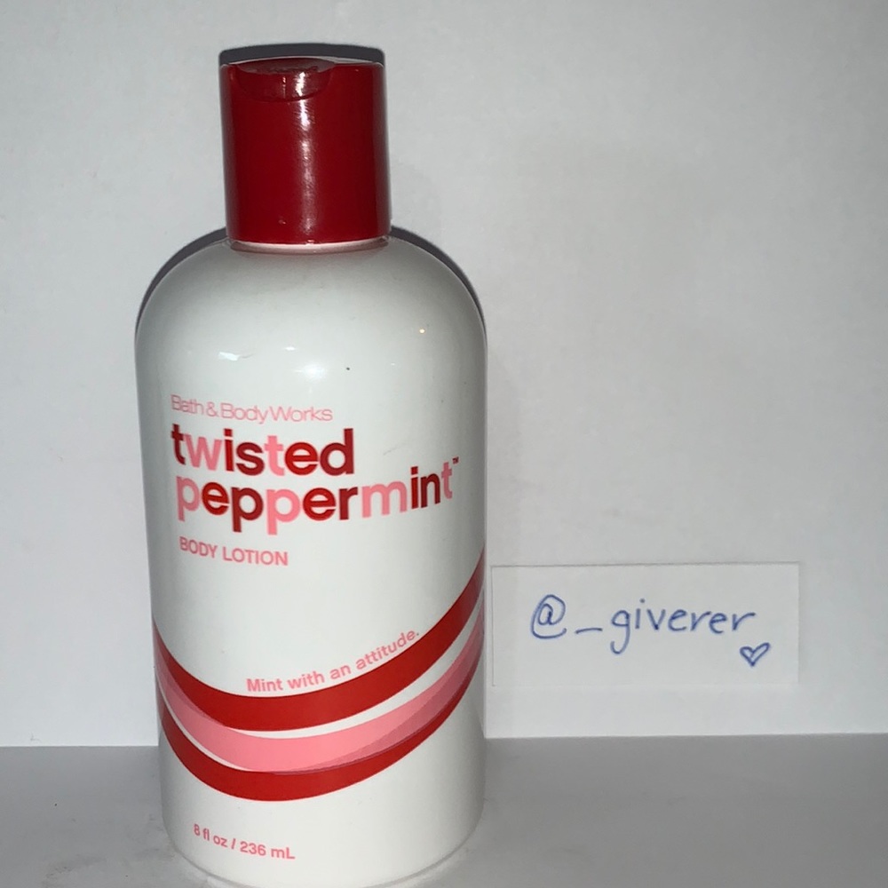 Twisted Peppermint Temptations Body Lotion